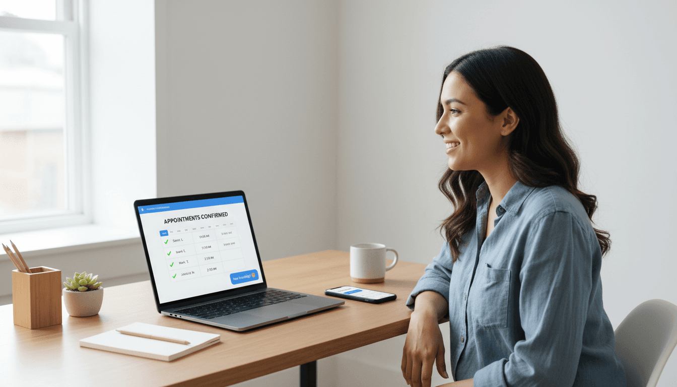 Appointment confirmation notification